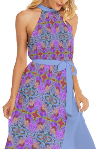 PGP Holiday Rochelle ¡Vive Mexico! Wrap Hem Belted Halter