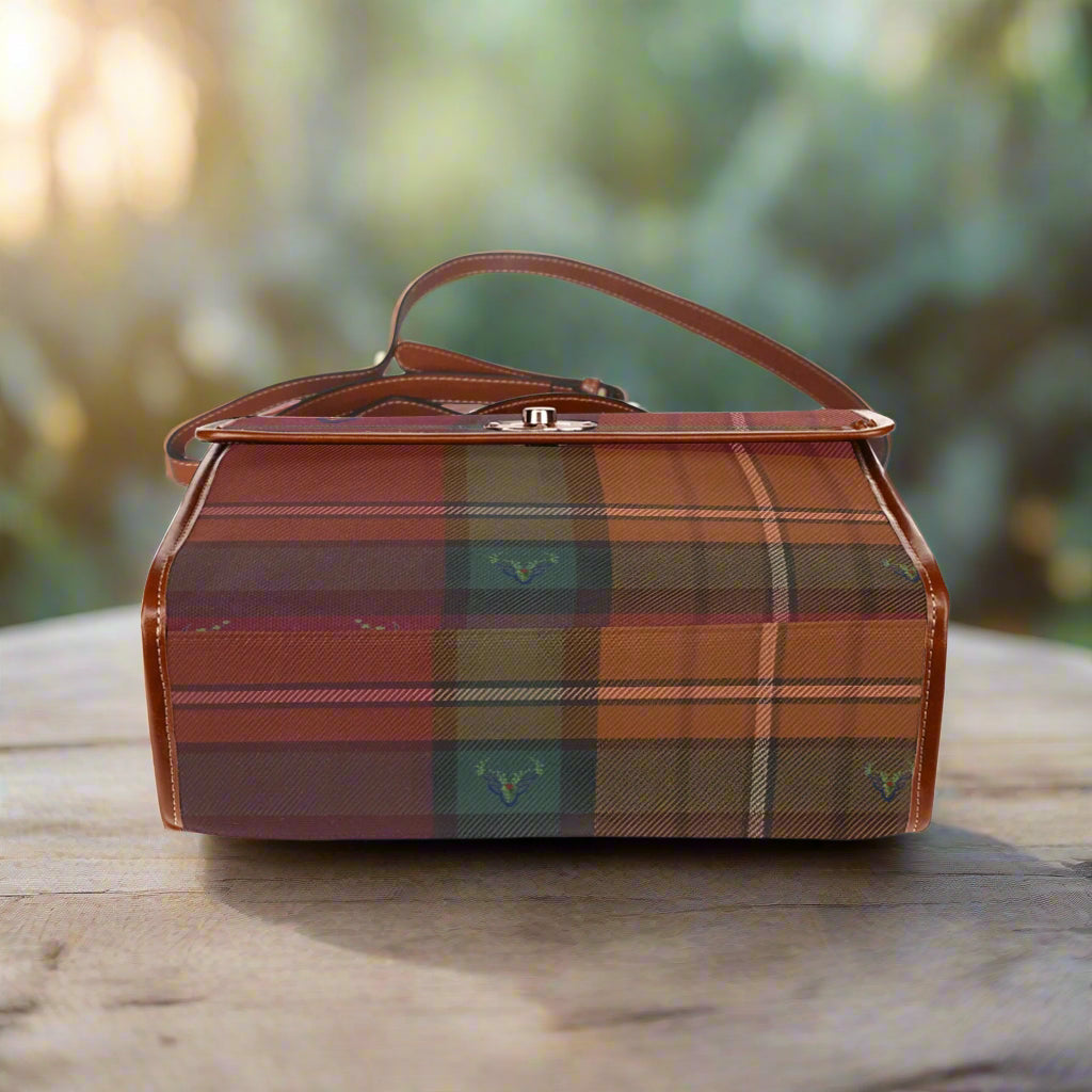 PGP Holiday | Boho Alchemy Waterproof Made from Luxury High-Grade Tarpaulin Canvas Bag - Brune
