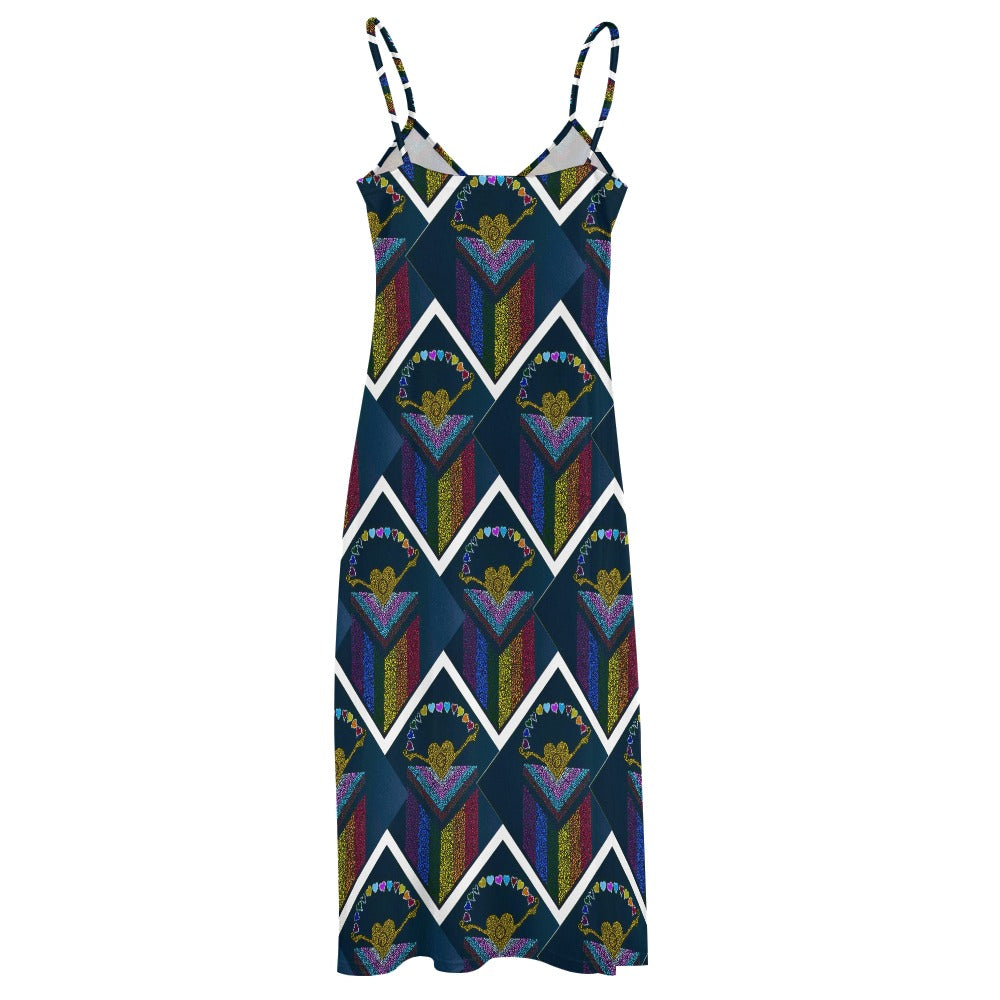 Margeaux Pride & Joy Sling Ankle Dress – Celebrate Pride in Style & Comfort