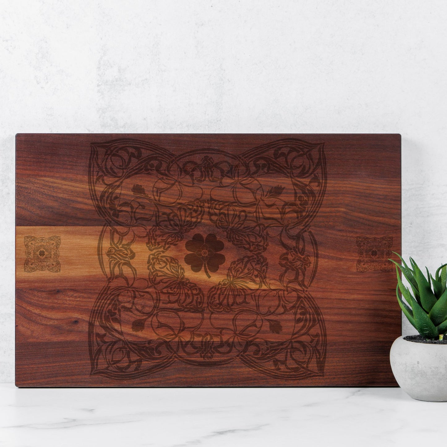 Good Luck Traditional Wood Cutting Board - 16" x 10.5"