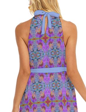 PGP Holiday Rochelle ¡Vive Mexico! Wrap Hem Belted Halter