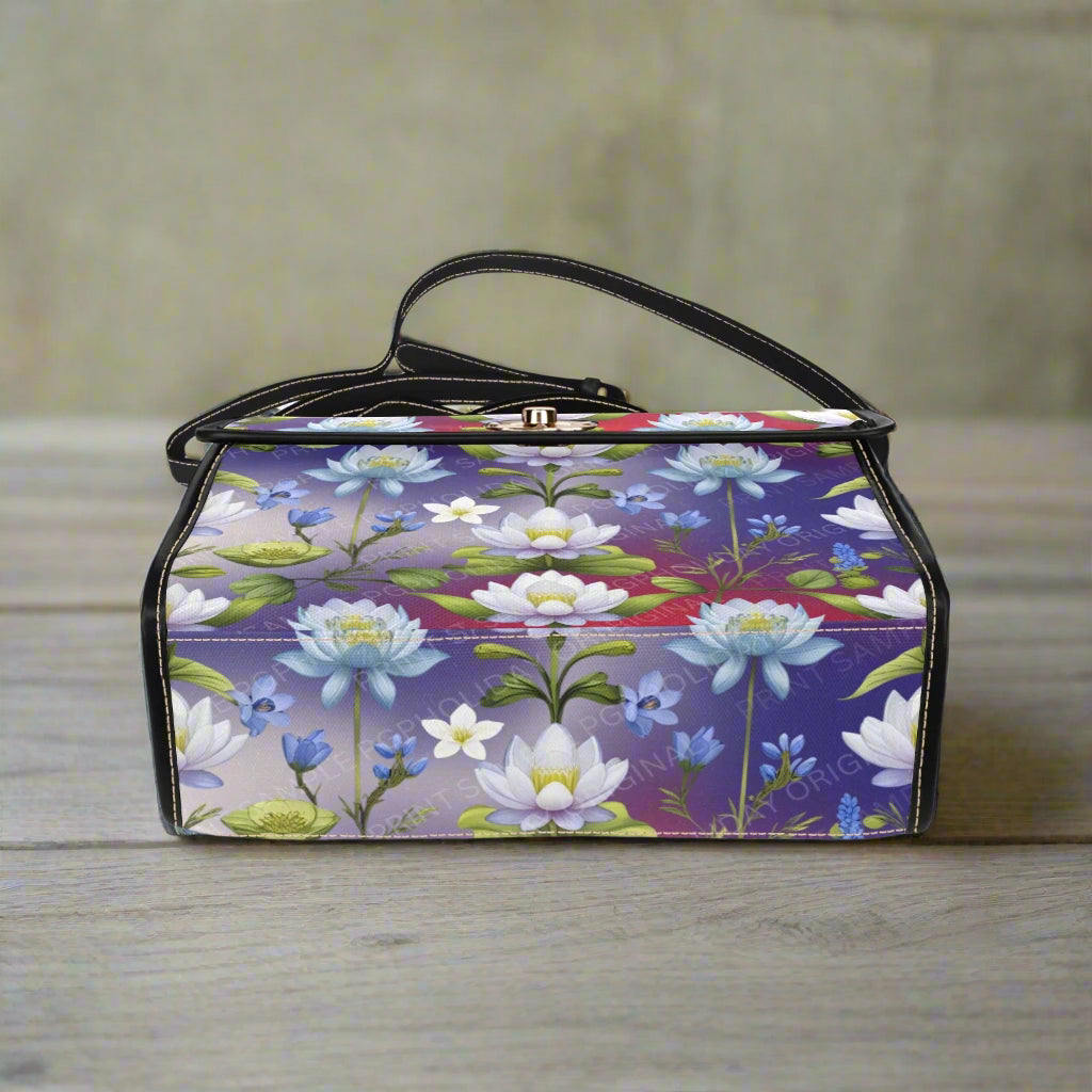 PGP Holiday | High-Grade Waterproof Tarpaulin Shoulder Bag "Flora Majestic" - Elegant Protection Meets Everyday Utility