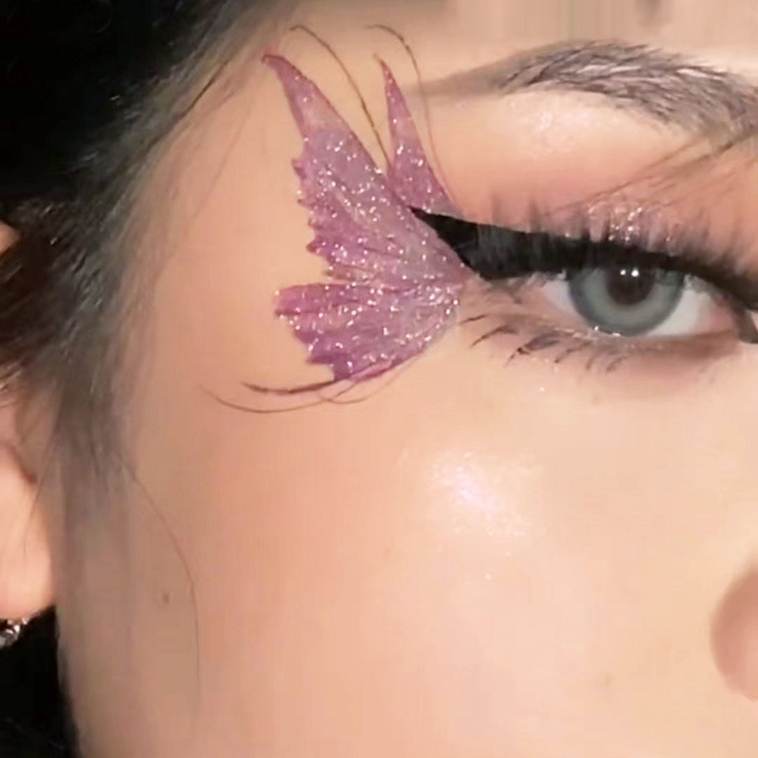 Fairycore Professional Quality Makeup Accents Butterfly Wing Tattoo Stickers And Accessories