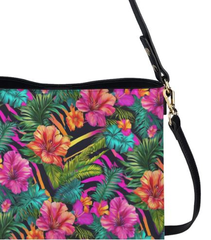PGP Holiday Fiesta Salvaje Minimalist Square Crossbody Bucket Bag – Effortless Style for Cinco de Mayo & Beyond