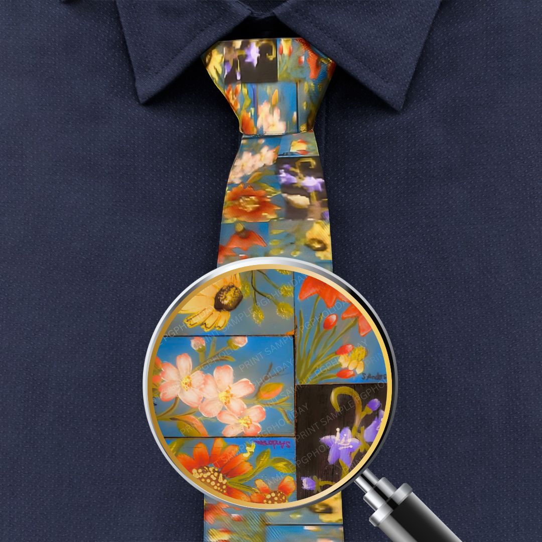 PGP Suzanne Limited Edition 2025 Unisex Tie – Elegant & Wrinkle-Free | March Featured Artist