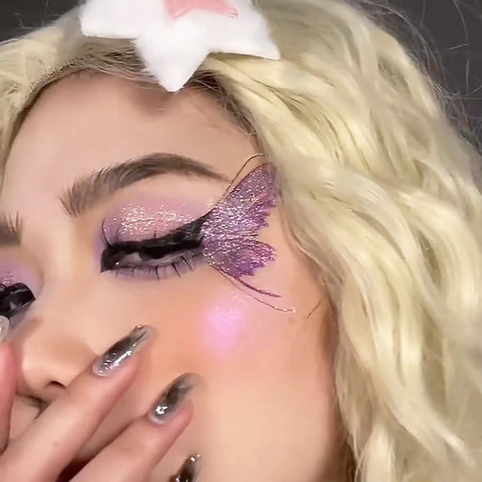 Fairycore Professional Quality Makeup Accents Butterfly Wing Tattoo Stickers And Accessories