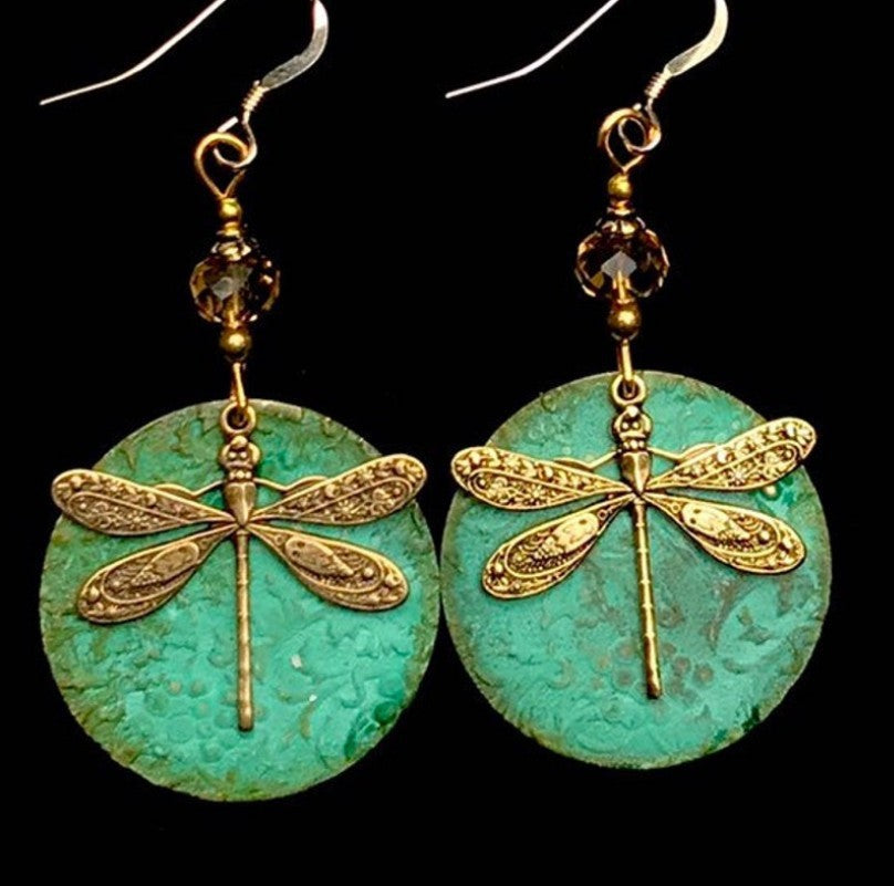 Dragonfly Fairycore Style Simple Earrings