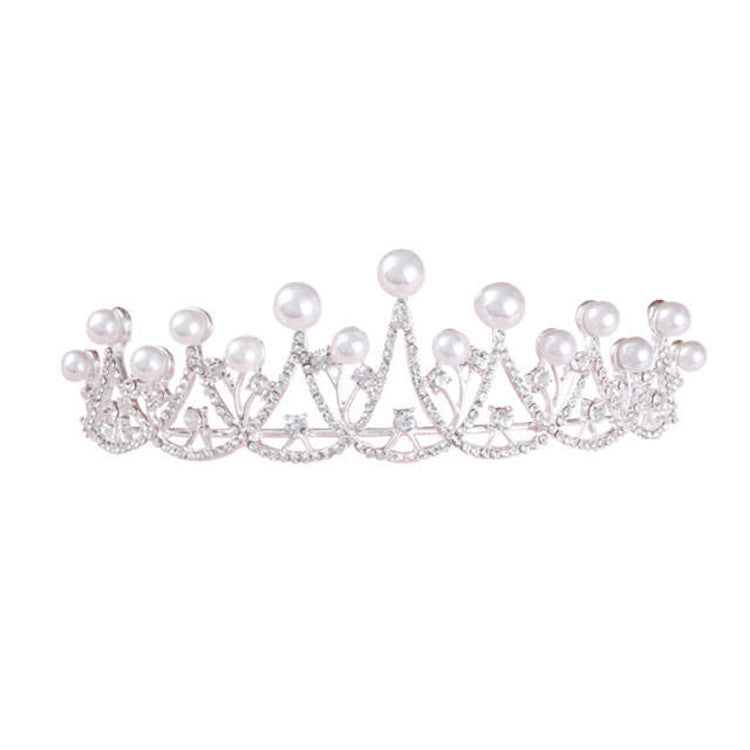 Mermaidcore Handcrafted Pearl Deep Sea Dazzle Tiara