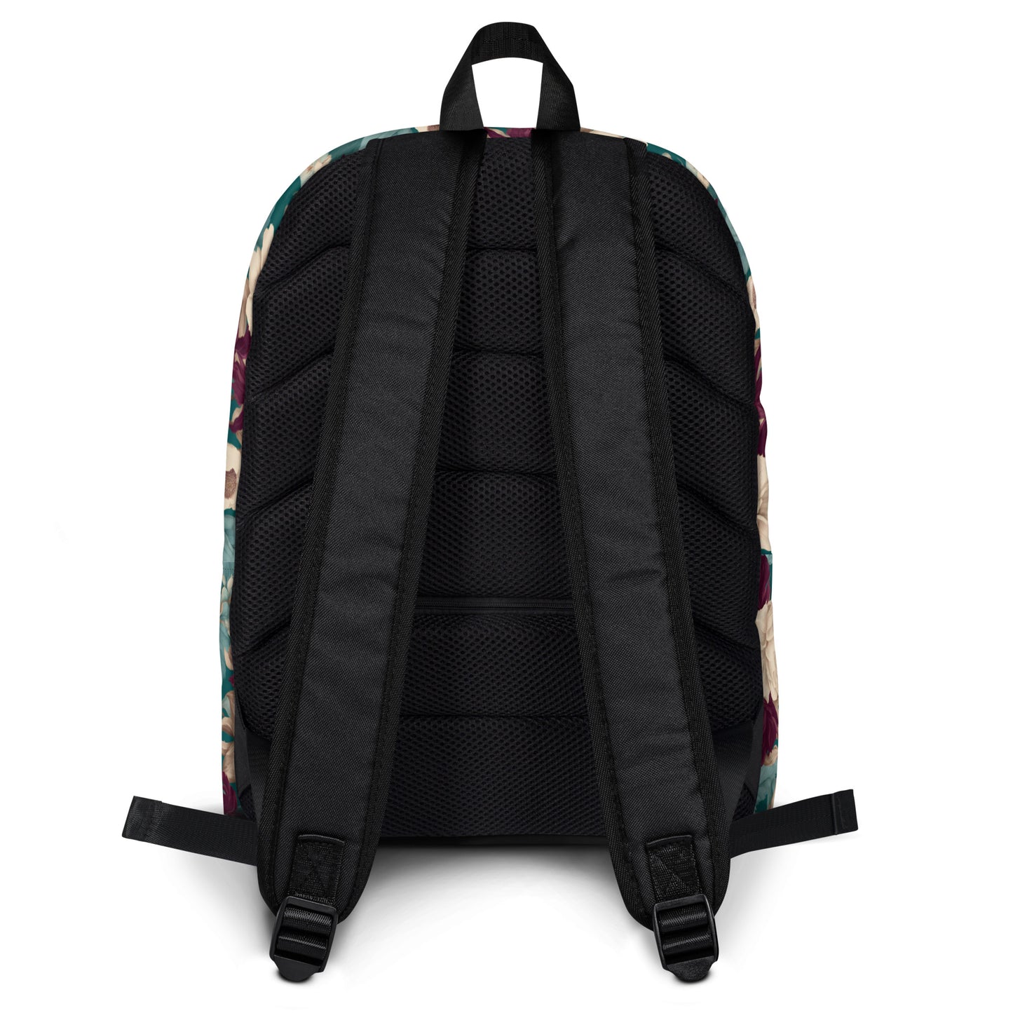 PGP Holiday Snow Caps Botanical Print Backpack – Stylish, Spacious, and Weather-Resistant
