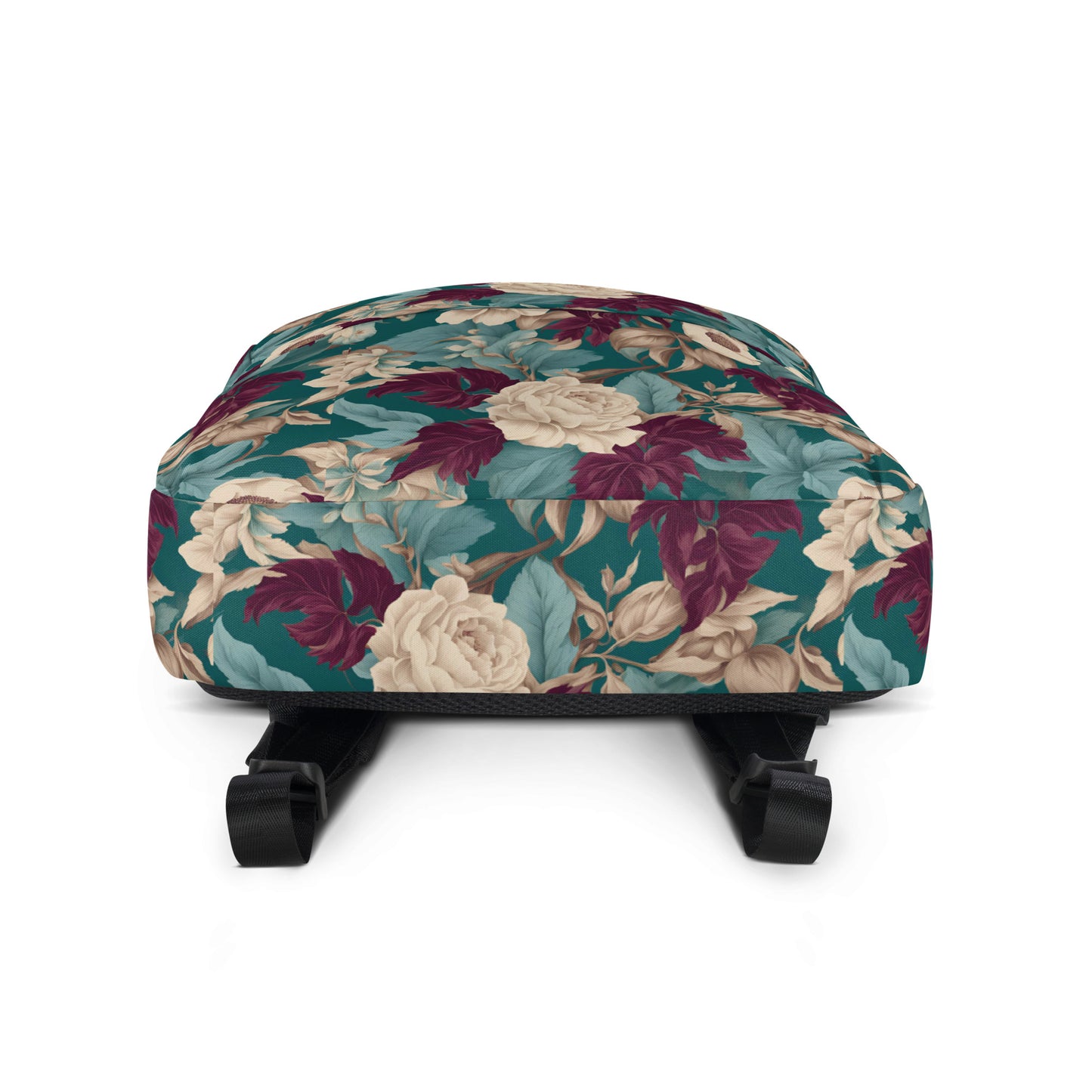PGP Holiday Snow Caps Botanical Print Backpack – Stylish, Spacious, and Weather-Resistant