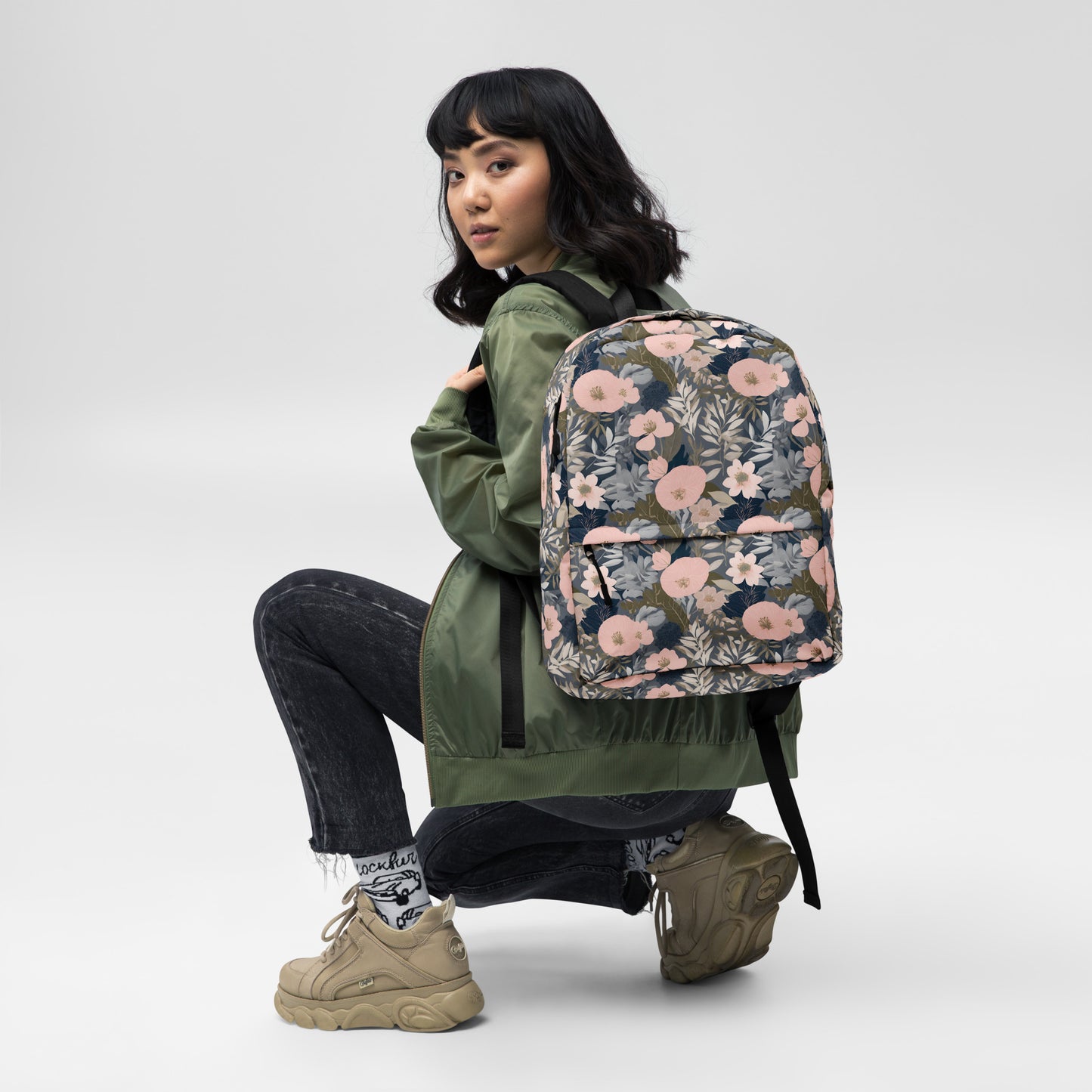 PGP Holiday Urban Meadow Backpack – Stylish, Spacious, and Weatherproof