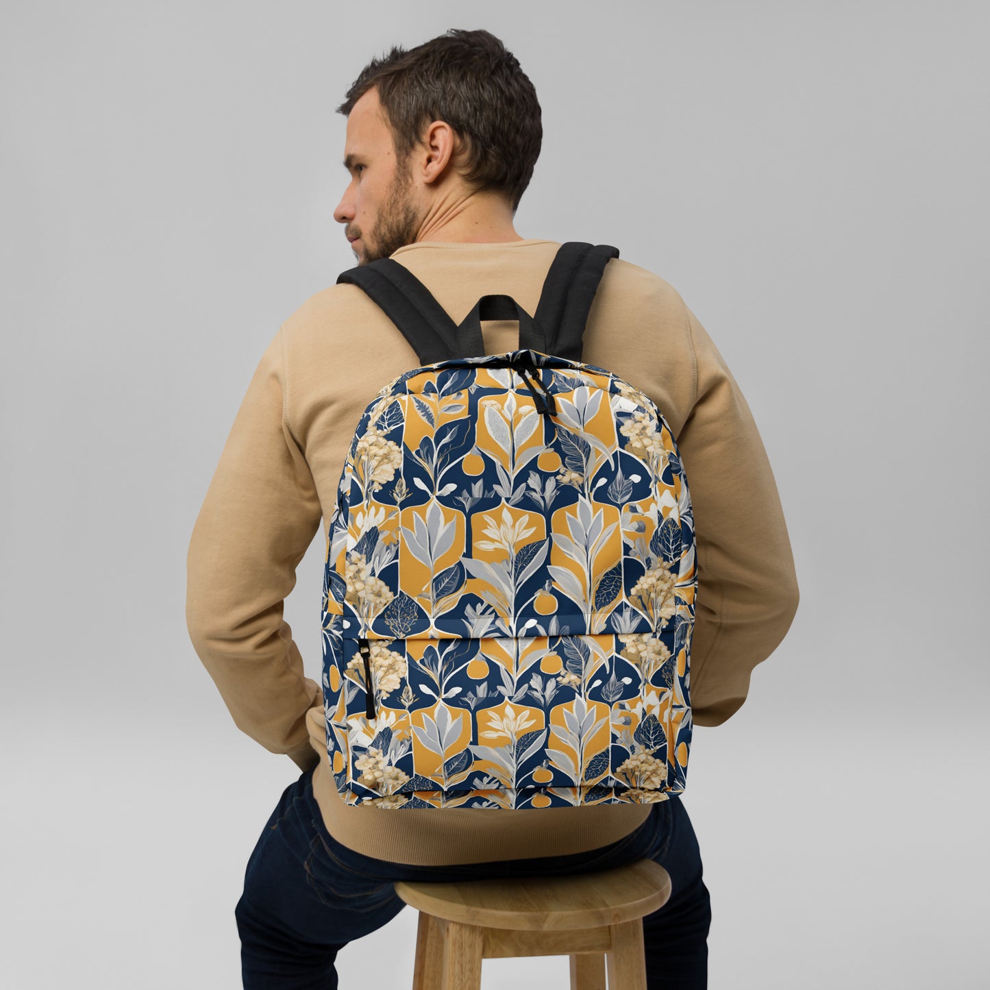 PGP Holiday Steel Horizons Backpack – Sleek, Spacious, and Weather-Resistant