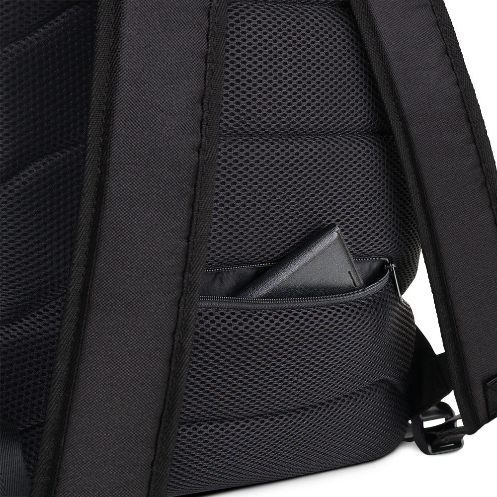 PGP Holiday Snow Caps Botanical Print Backpack – Stylish, Spacious, and Weather-Resistant