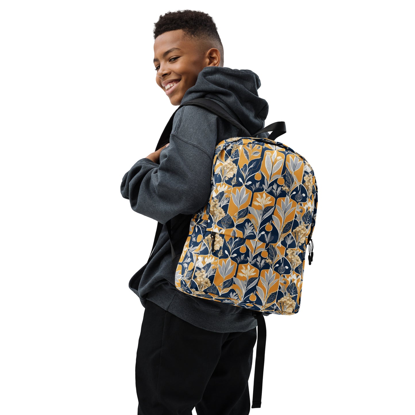 PGP Holiday Steel Horizons Backpack – Sleek, Spacious, and Weather-Resistant