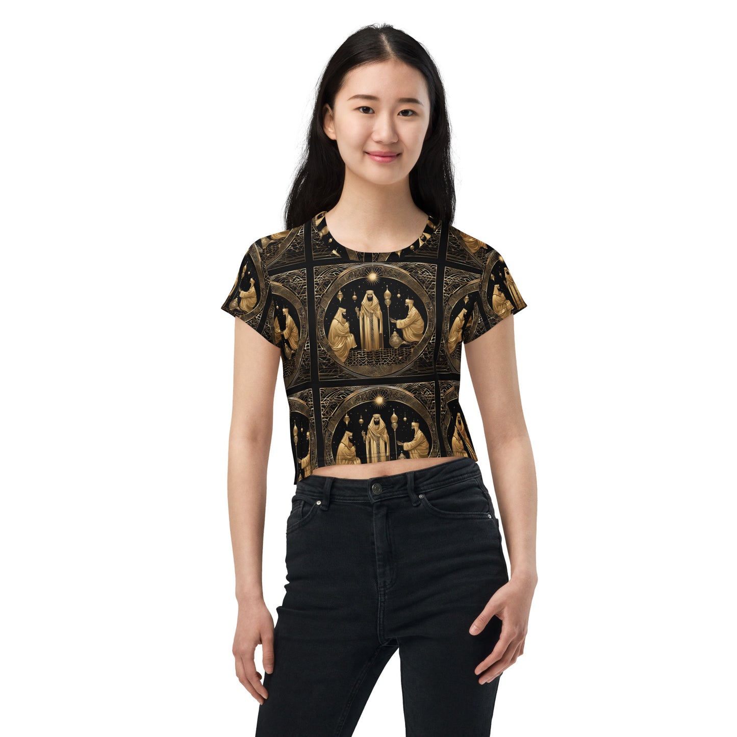 PGP Holiday Felis Día de Reyes 3/4 Sleeve Raglan Shirt – Soft Cotton Blend, Stylish Baseball-Inspired Design