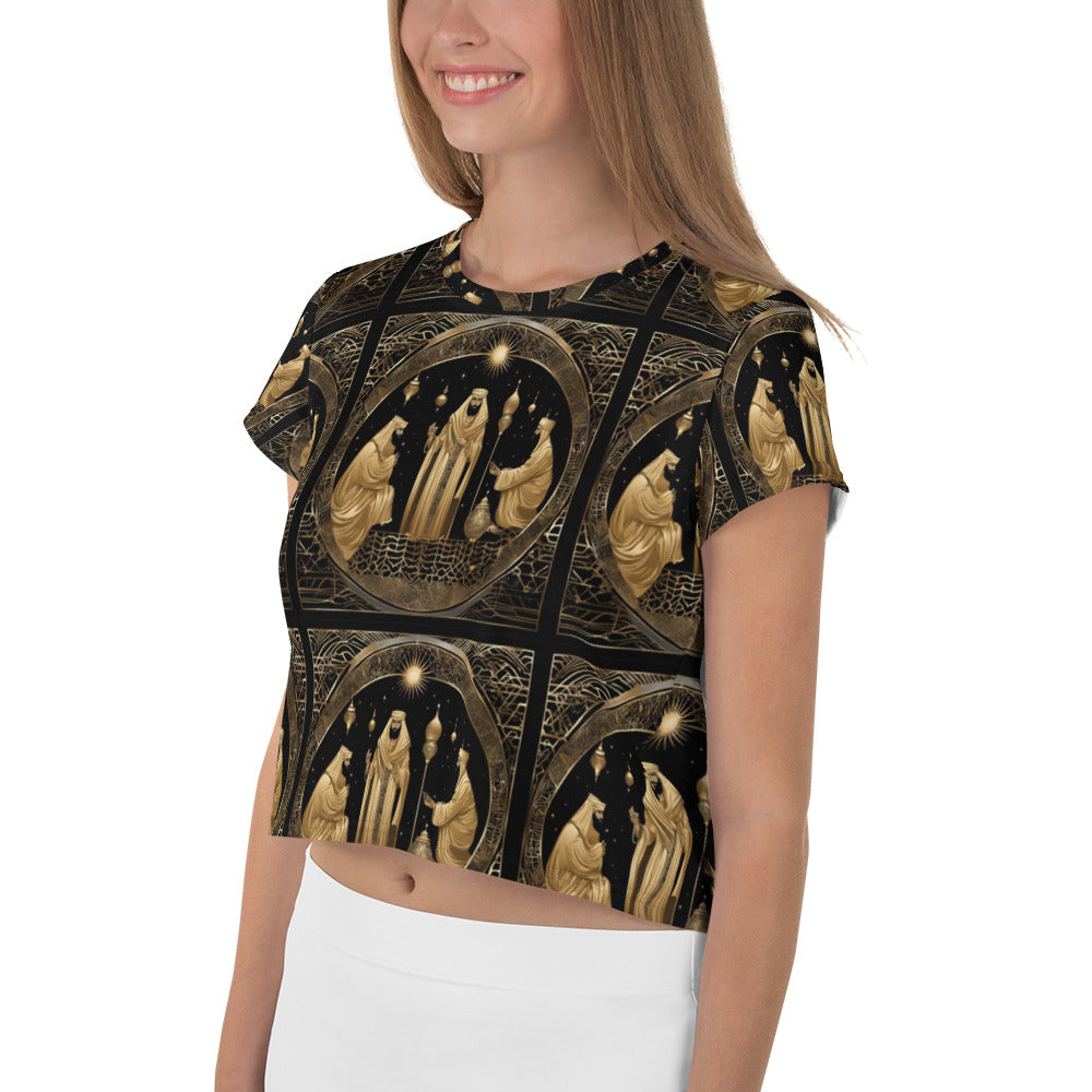 PGP Holiday Felis Día de Reyes 3/4 Sleeve Raglan Shirt – Soft Cotton Blend, Stylish Baseball-Inspired Design