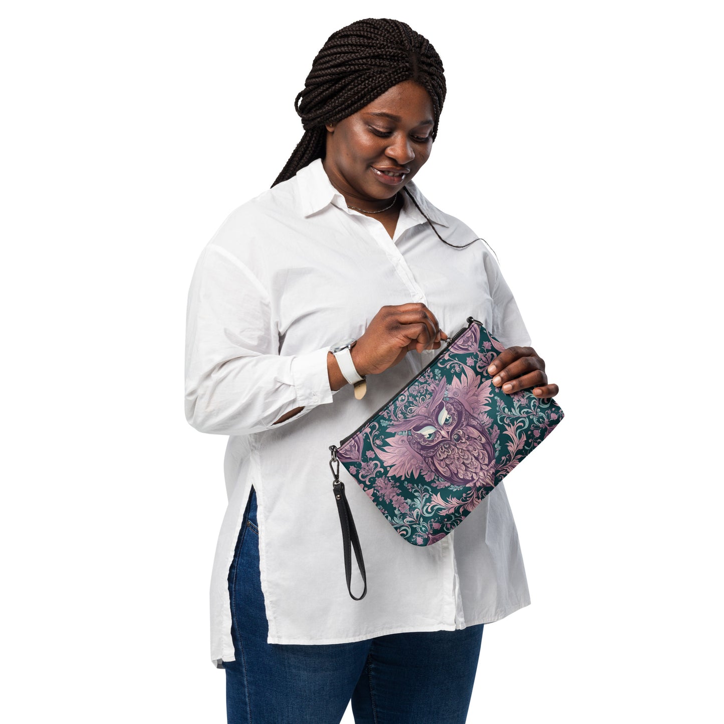 PGP Holiday Crossbody Bag - Echoes of Elegance Print | Chic & Versatile