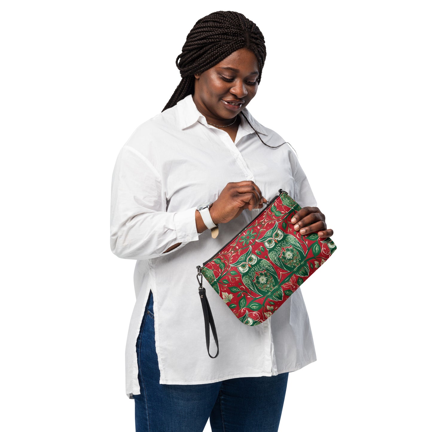 PGP Holiday Winterberry Crossbody Bag - Premium Faux Leather & Versatile Design