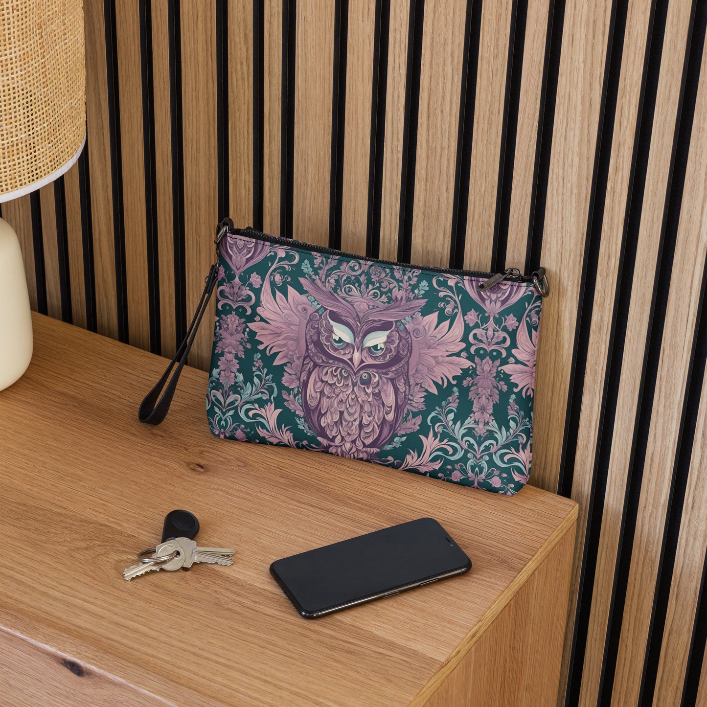 PGP Holiday Crossbody Bag - Echoes of Elegance Print | Chic & Versatile