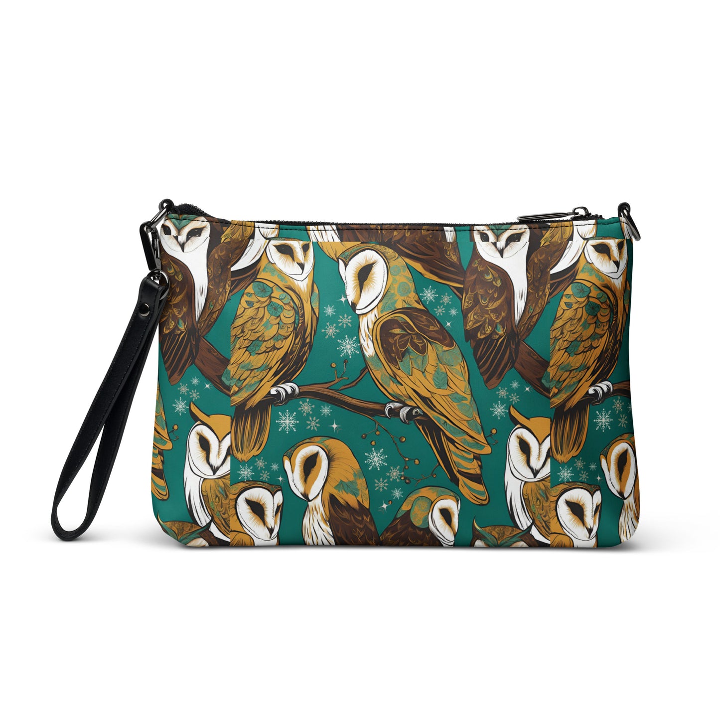PGP Holiday Crossbody Bag - Frozen Serenade Print | Elegant & Versatile