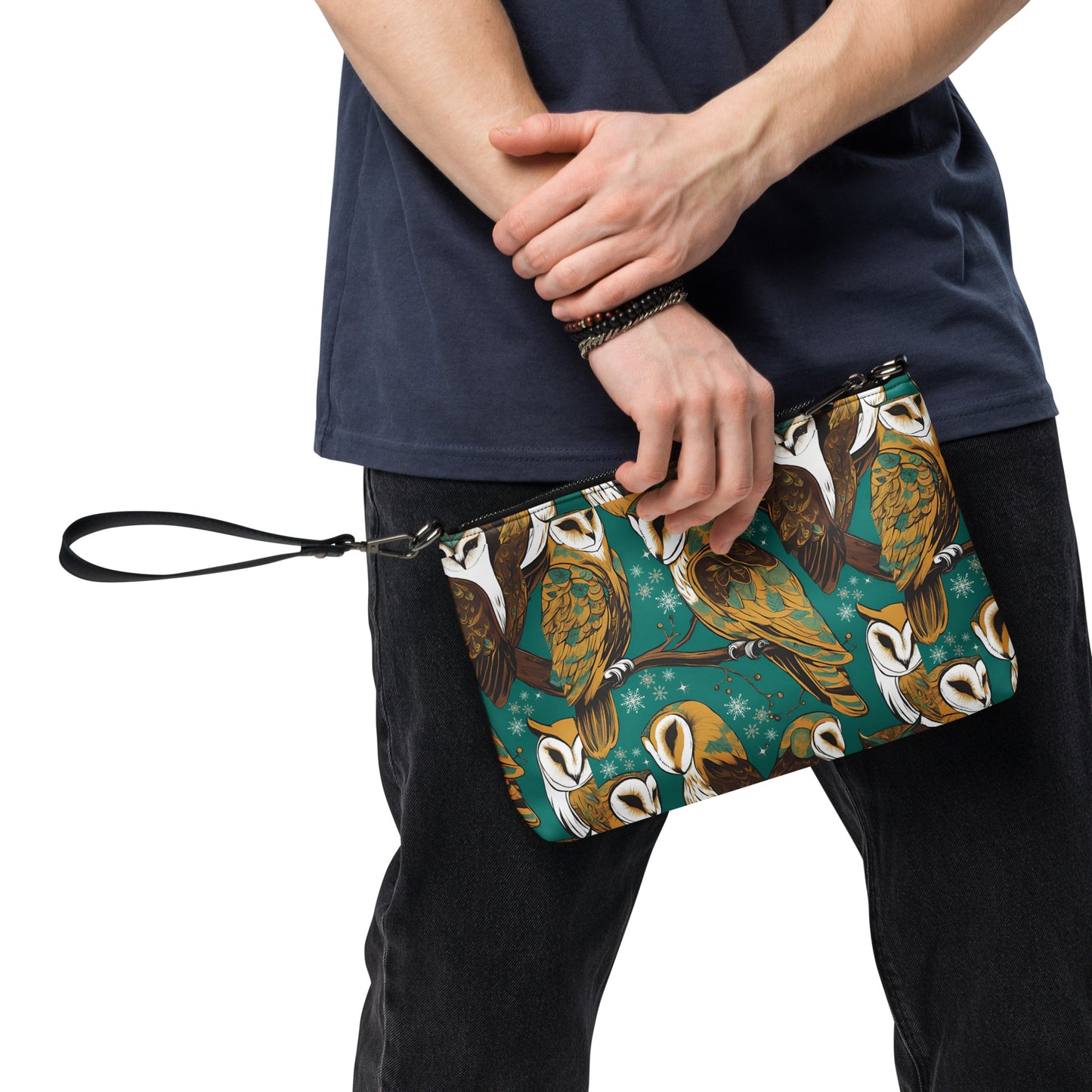 PGP Holiday Crossbody Bag - Frozen Serenade Print | Elegant & Versatile