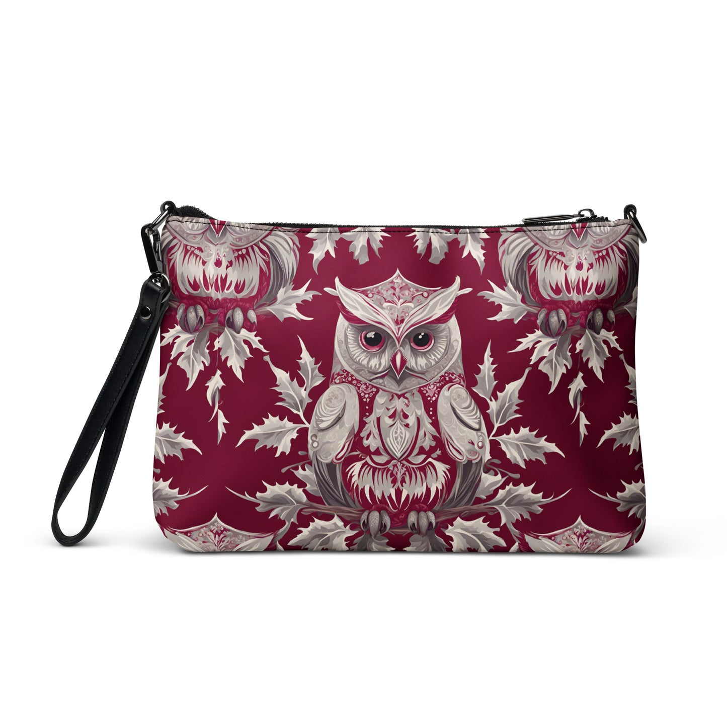 PGP Holiday Crossbody Bag - Whispers in the Snow Print | Stylish & Functional