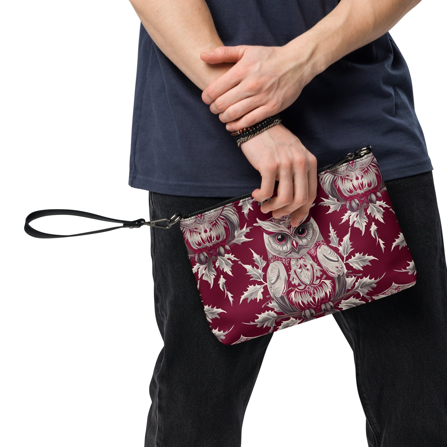 PGP Holiday Crossbody Bag - Whispers in the Snow Print | Stylish & Functional