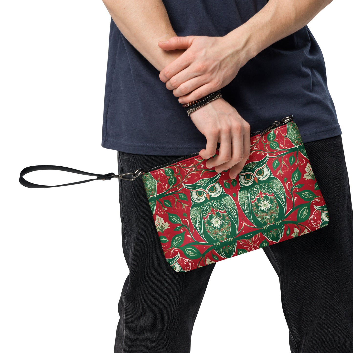 PGP Holiday Winterberry Crossbody Bag - Premium Faux Leather & Versatile Design