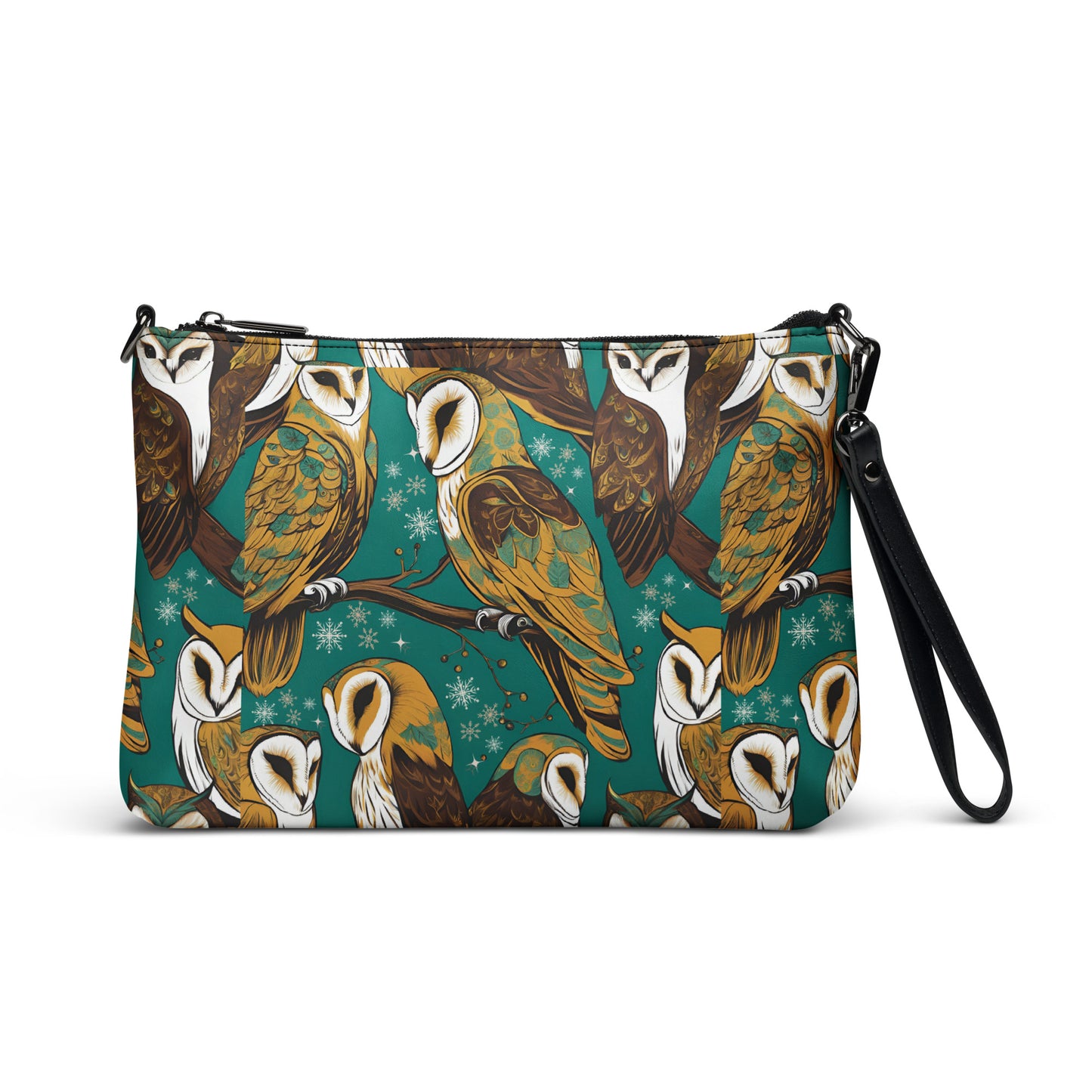 PGP Holiday Crossbody Bag - Frozen Serenade Print | Elegant & Versatile