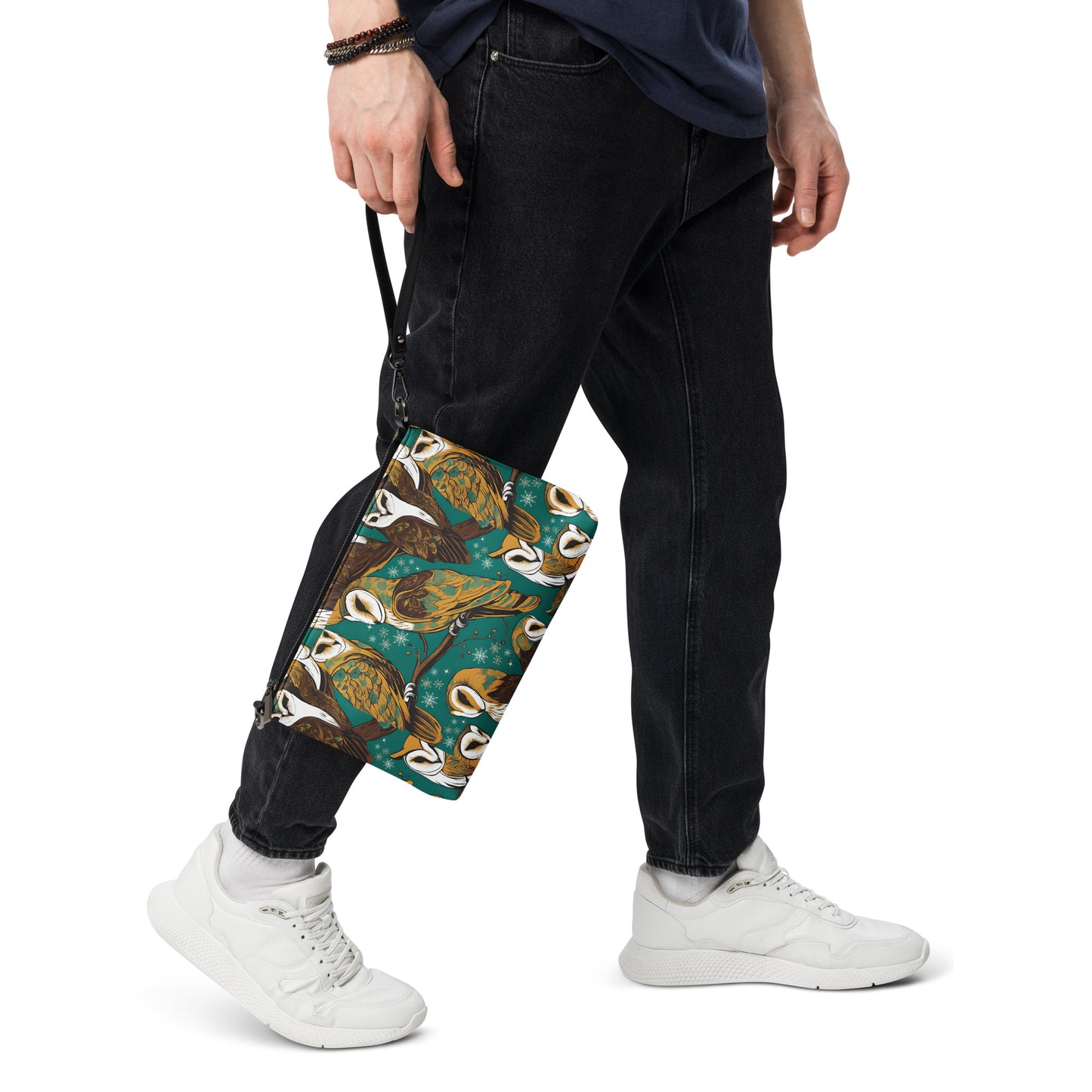PGP Holiday Crossbody Bag - Frozen Serenade Print | Elegant & Versatile