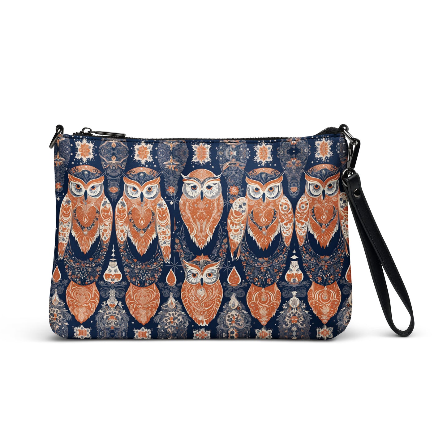 PGP Holiday Crossbody Bag - Ivory Embers Print | Versatile & Elegant