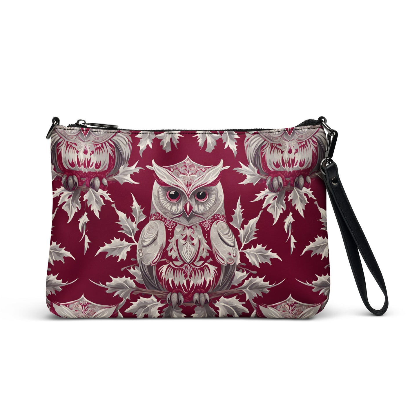 PGP Holiday Crossbody Bag - Whispers in the Snow Print | Stylish & Functional