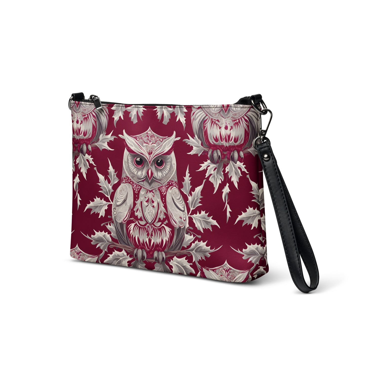 PGP Holiday Crossbody Bag - Whispers in the Snow Print | Stylish & Functional