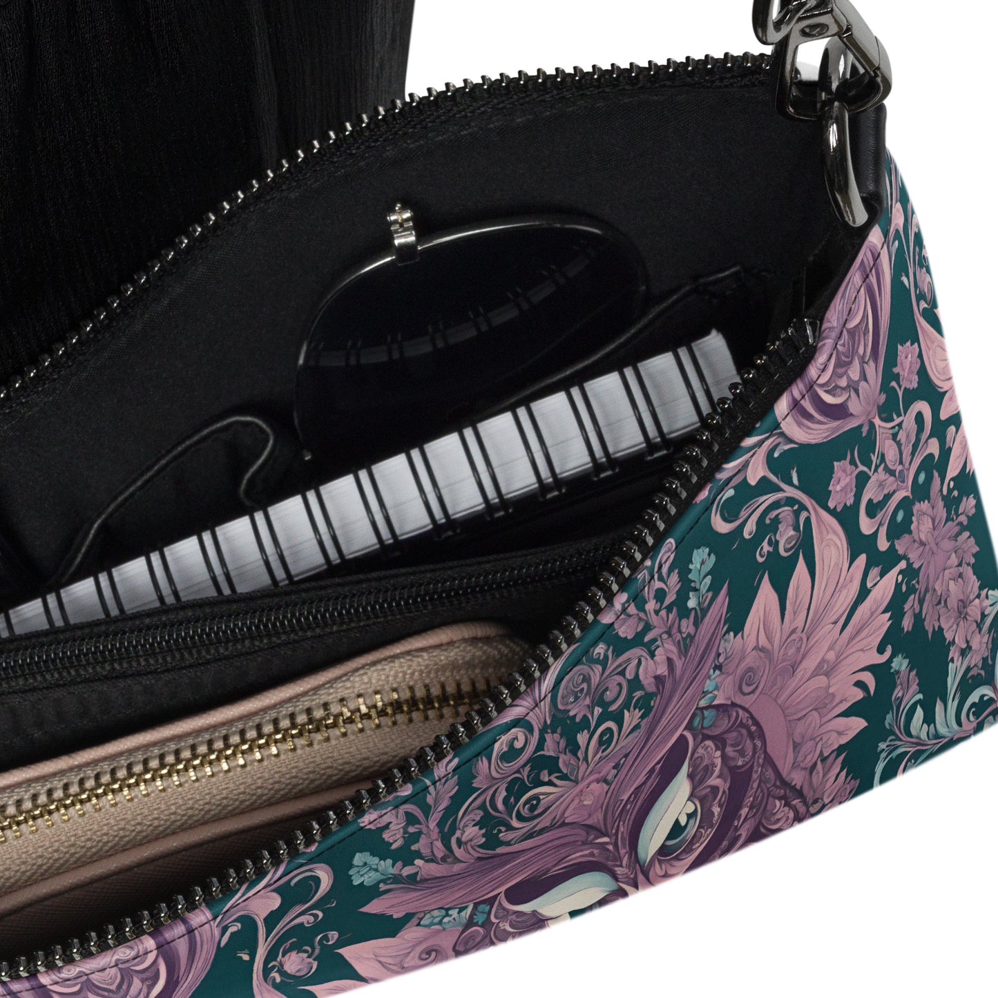 PGP Holiday Crossbody Bag - Echoes of Elegance Print | Chic & Versatile