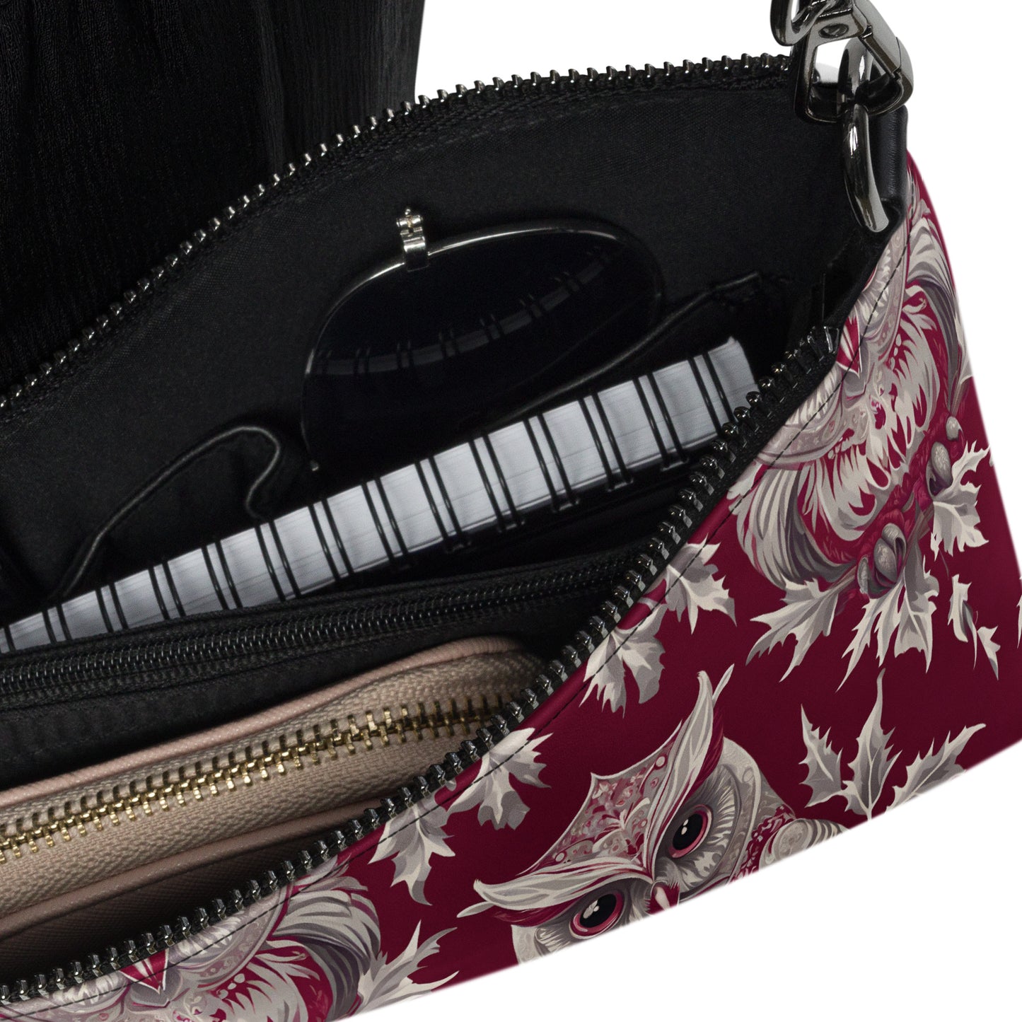 PGP Holiday Crossbody Bag - Whispers in the Snow Print | Stylish & Functional