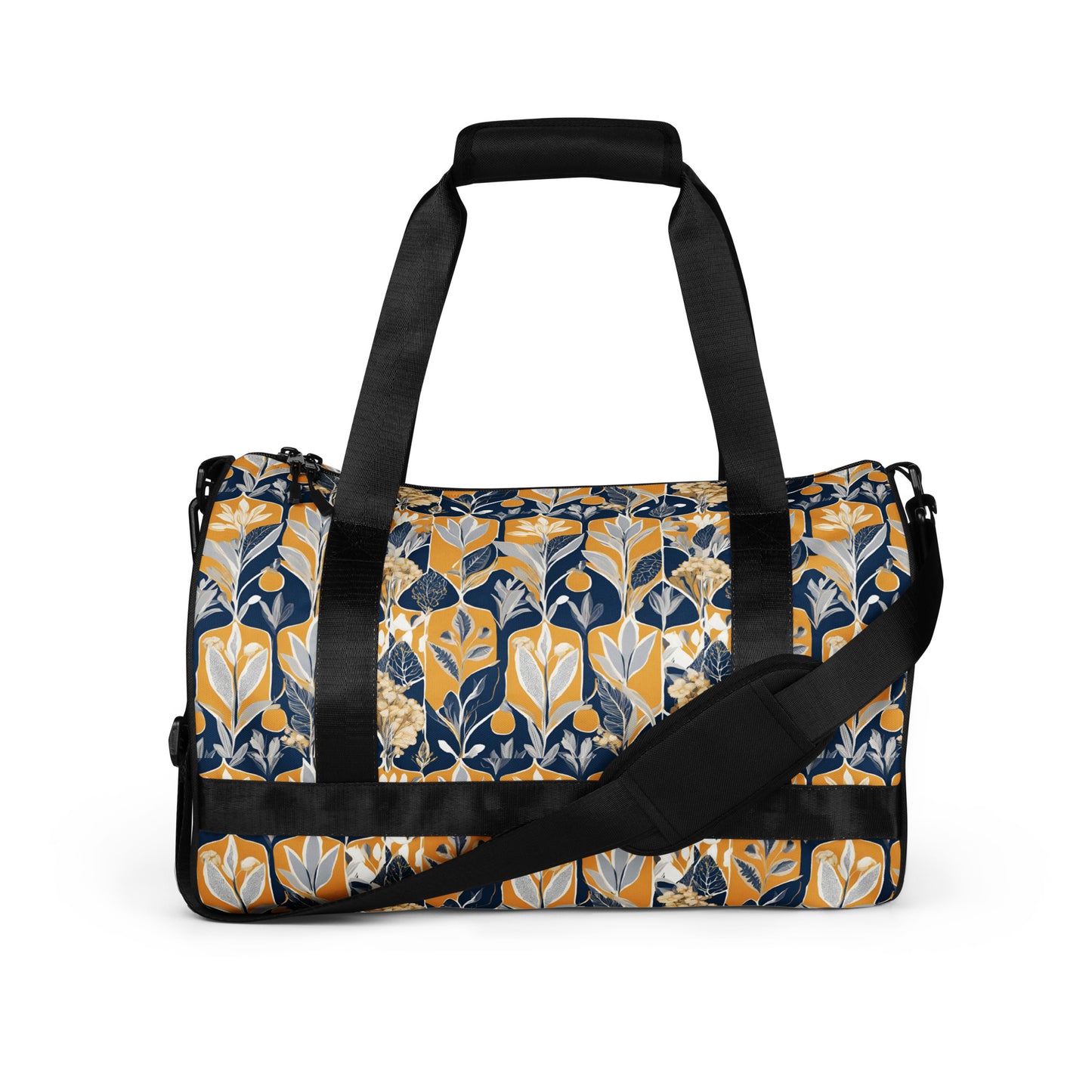 PGP Holiday Steel Horizons Cylindrical Gym Bag – Modern, Durable, Stylish, and Functional