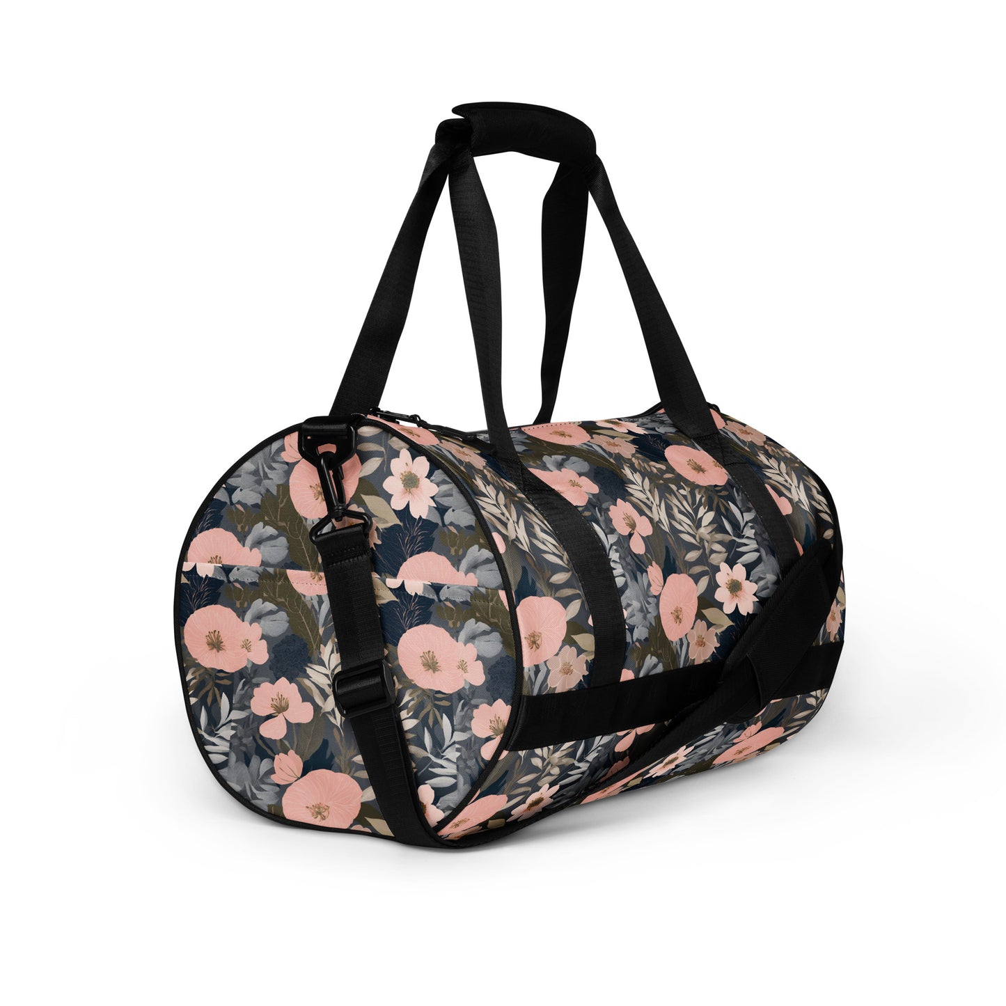 PGP Holiday Urban Meadow Cylindrical Gym Bag – Modern, Functional, Stylish, and Durable