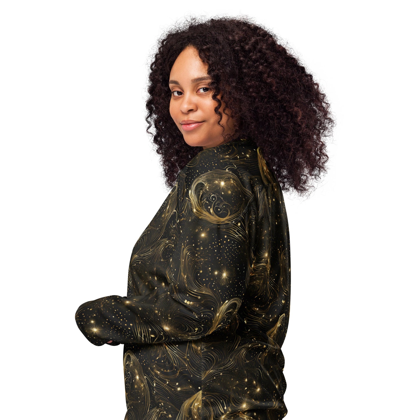 PGP Holiday Midnight Goldscape Palm Length Comfort Jersey – Stylish & Soft