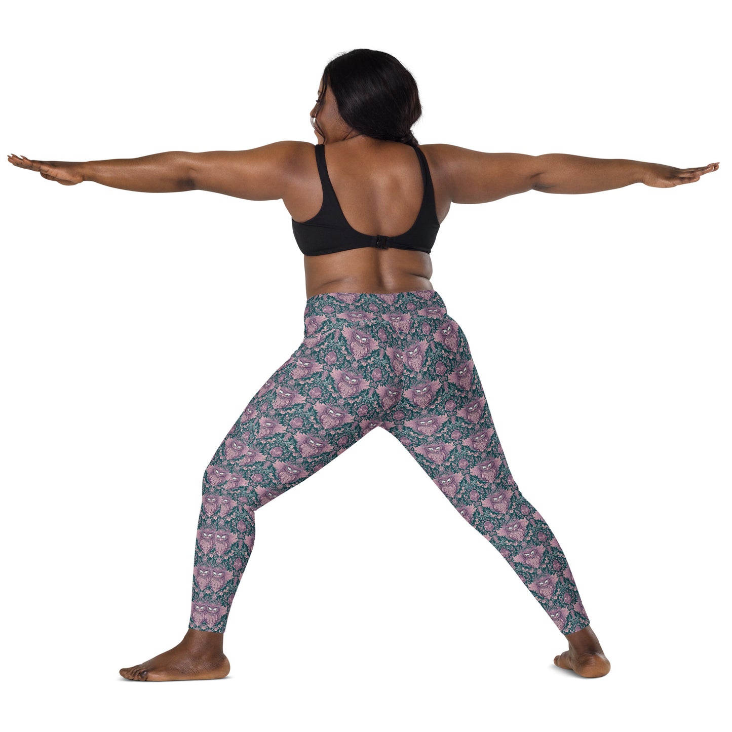 PGP Holiday Pocket Leggings - Echoes of Elegance Print | Stylish & Supportive