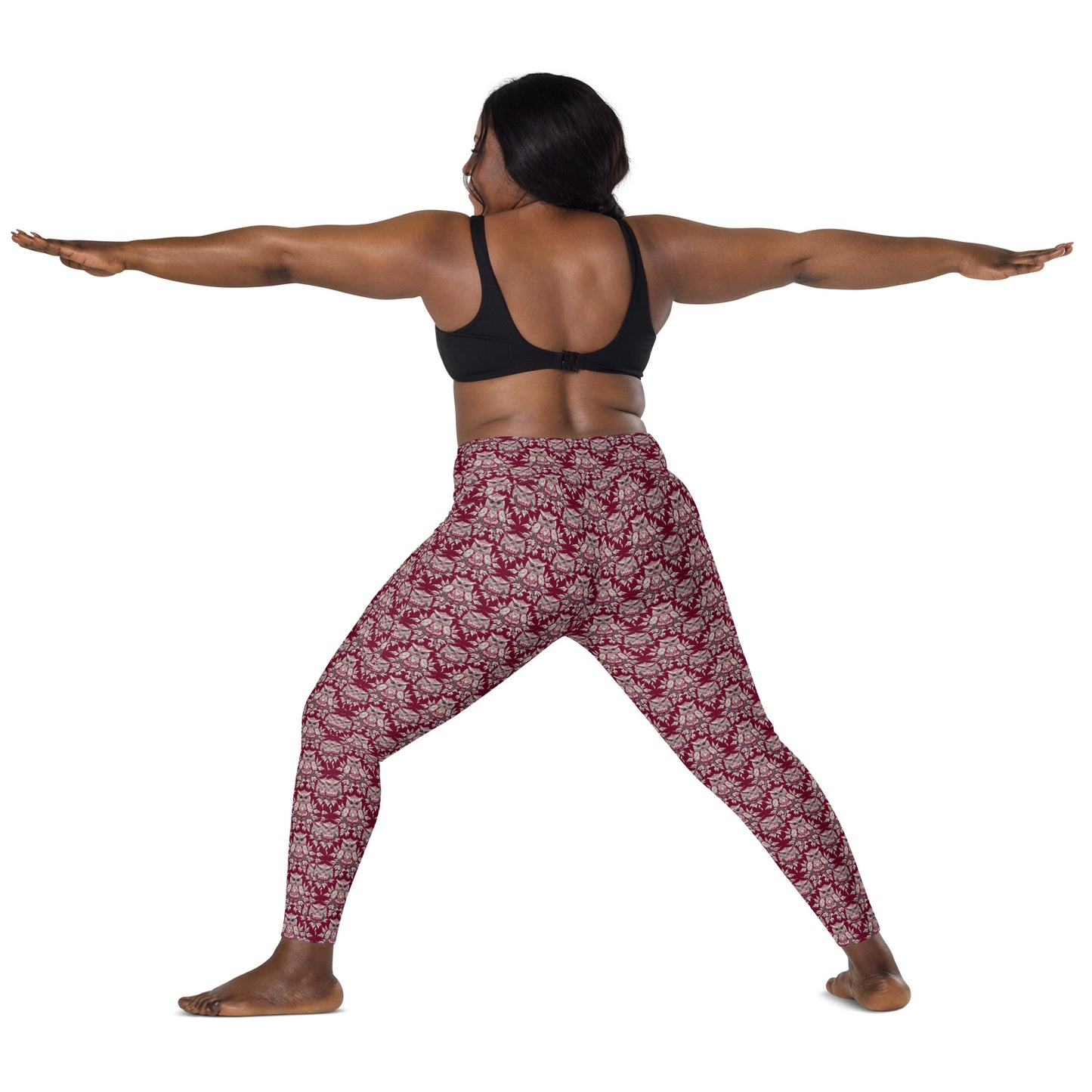 PGP Holiday Pocket Leggings - Whispers in the Snow Print | Stylish & Comfortable