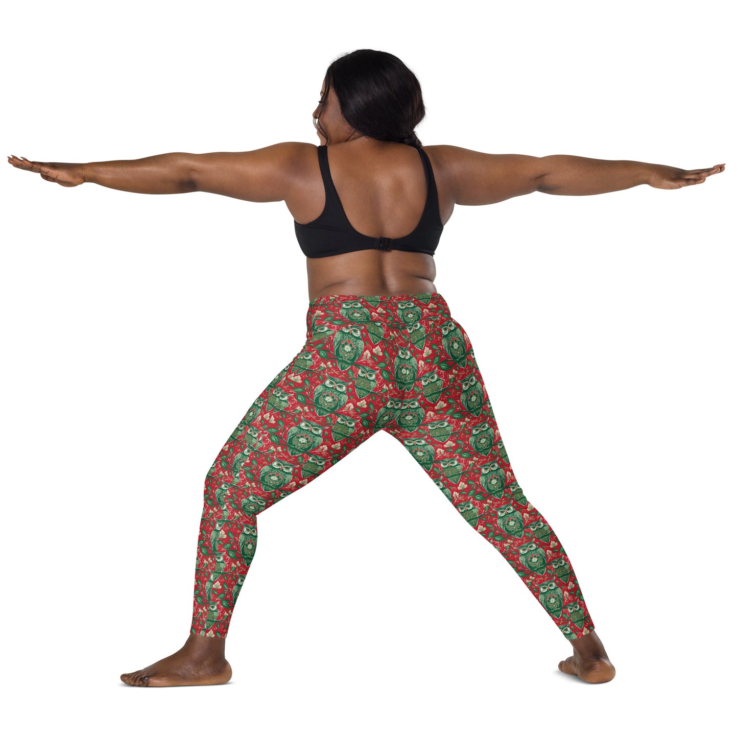 PGP Holiday Winterberry Pocket Leggings - High-Waisted Comfort & Support