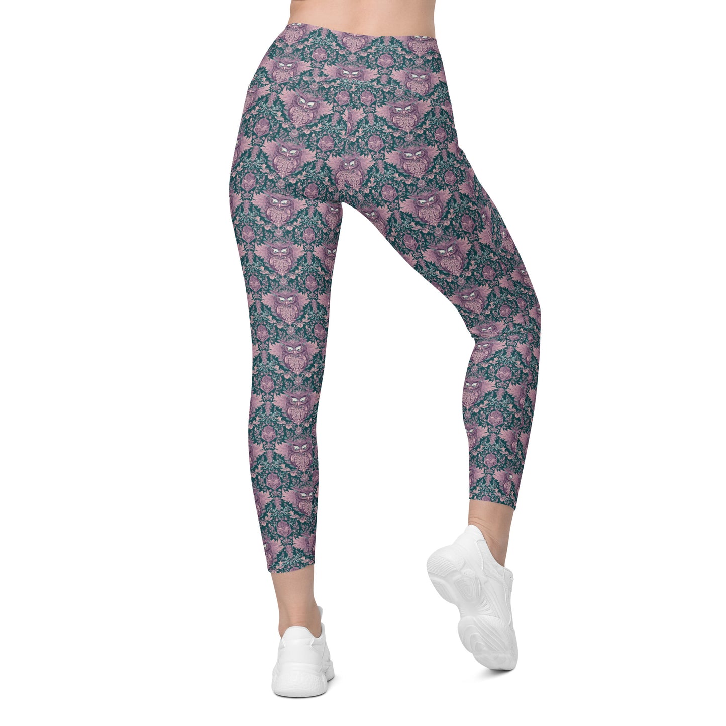 PGP Holiday Pocket Leggings - Echoes of Elegance Print | Stylish & Supportive