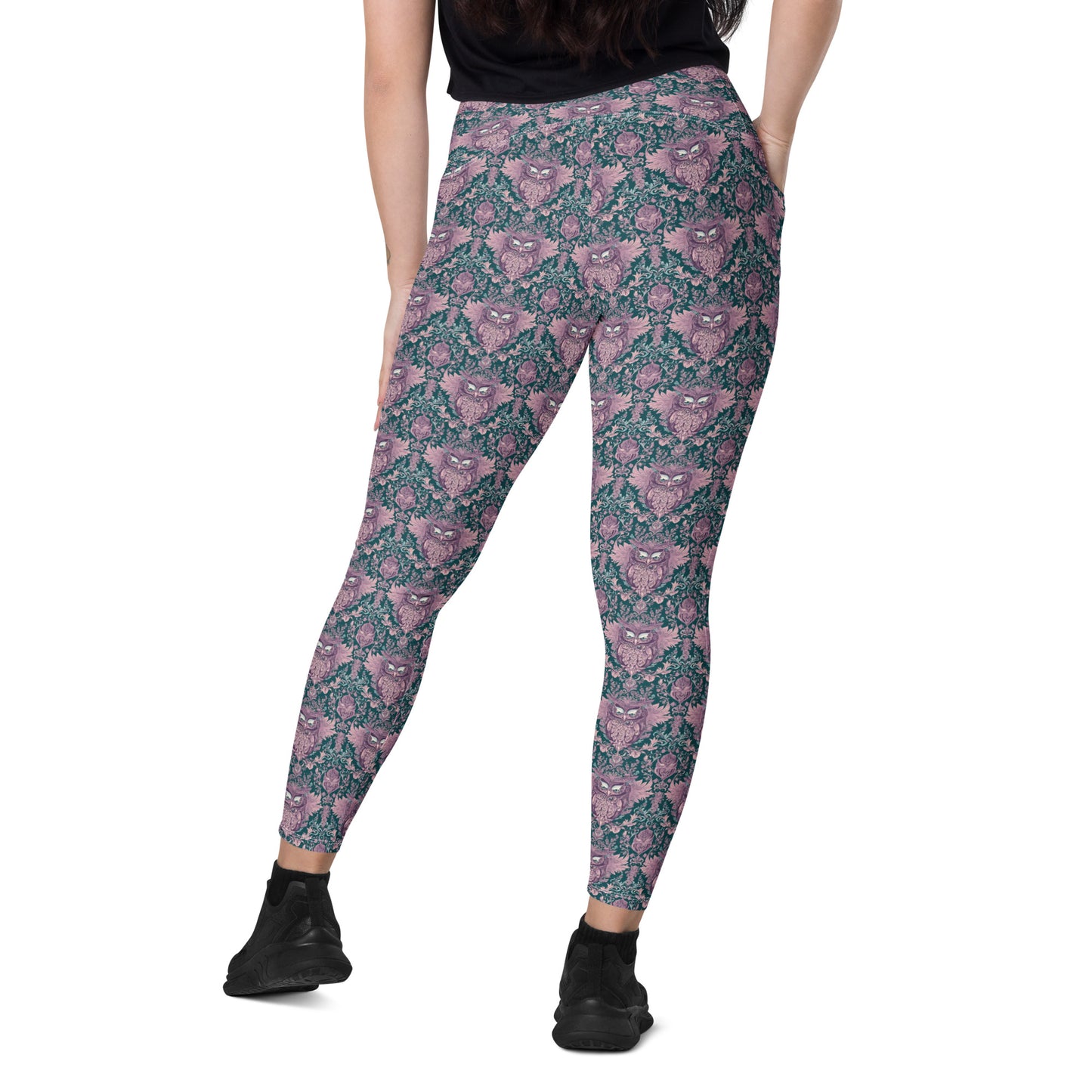 PGP Holiday Pocket Leggings - Echoes of Elegance Print | Stylish & Supportive