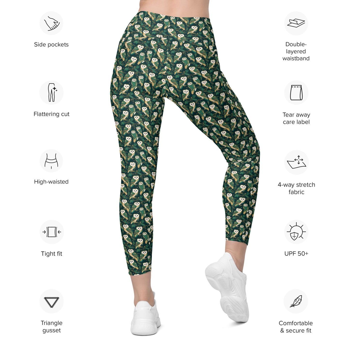 PGP Holiday Pocket Leggings - Refined Resolve Print | Sleek & Supportive