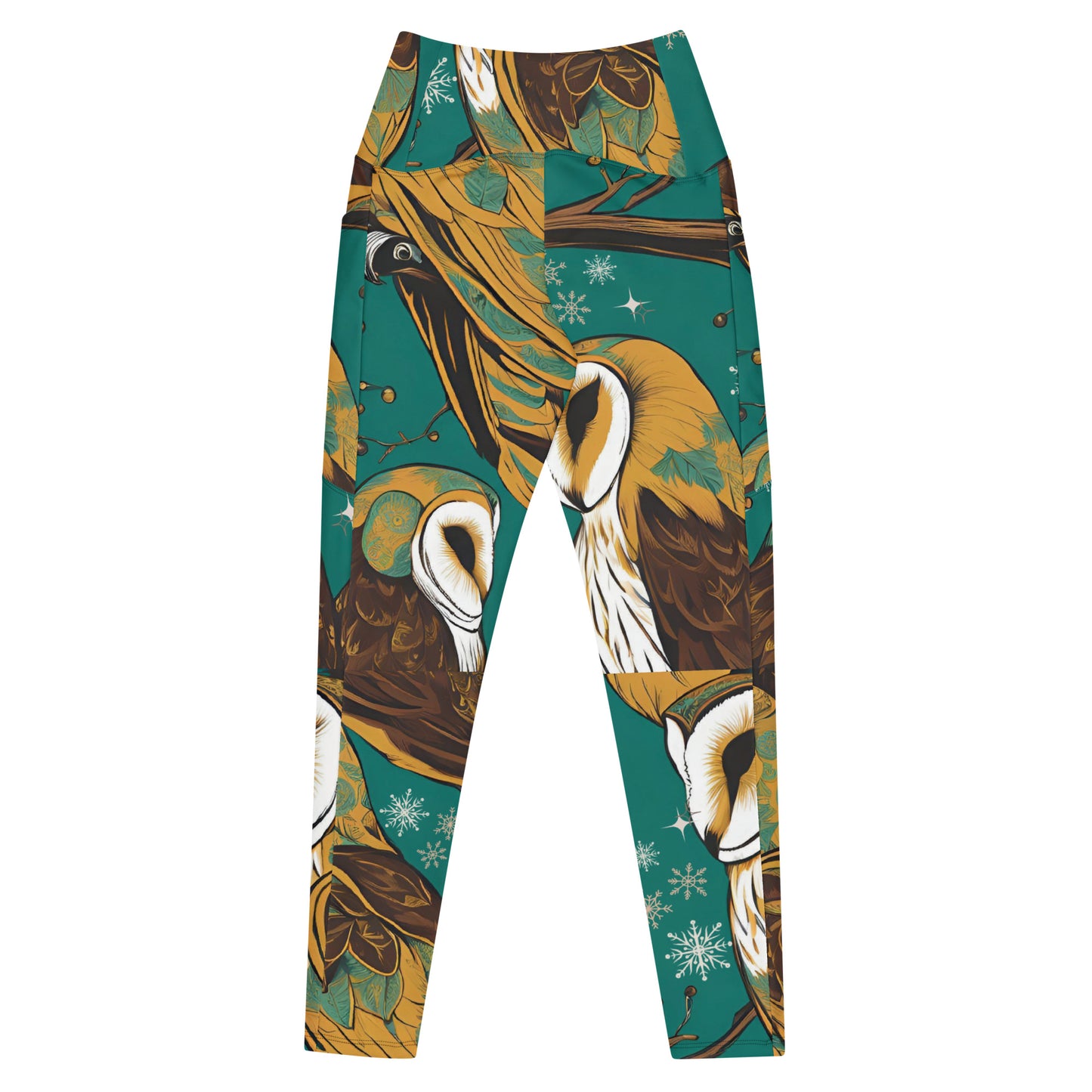 PGP Holiday Pocket Leggings - Frozen Serenade Print | Stylish & Functional