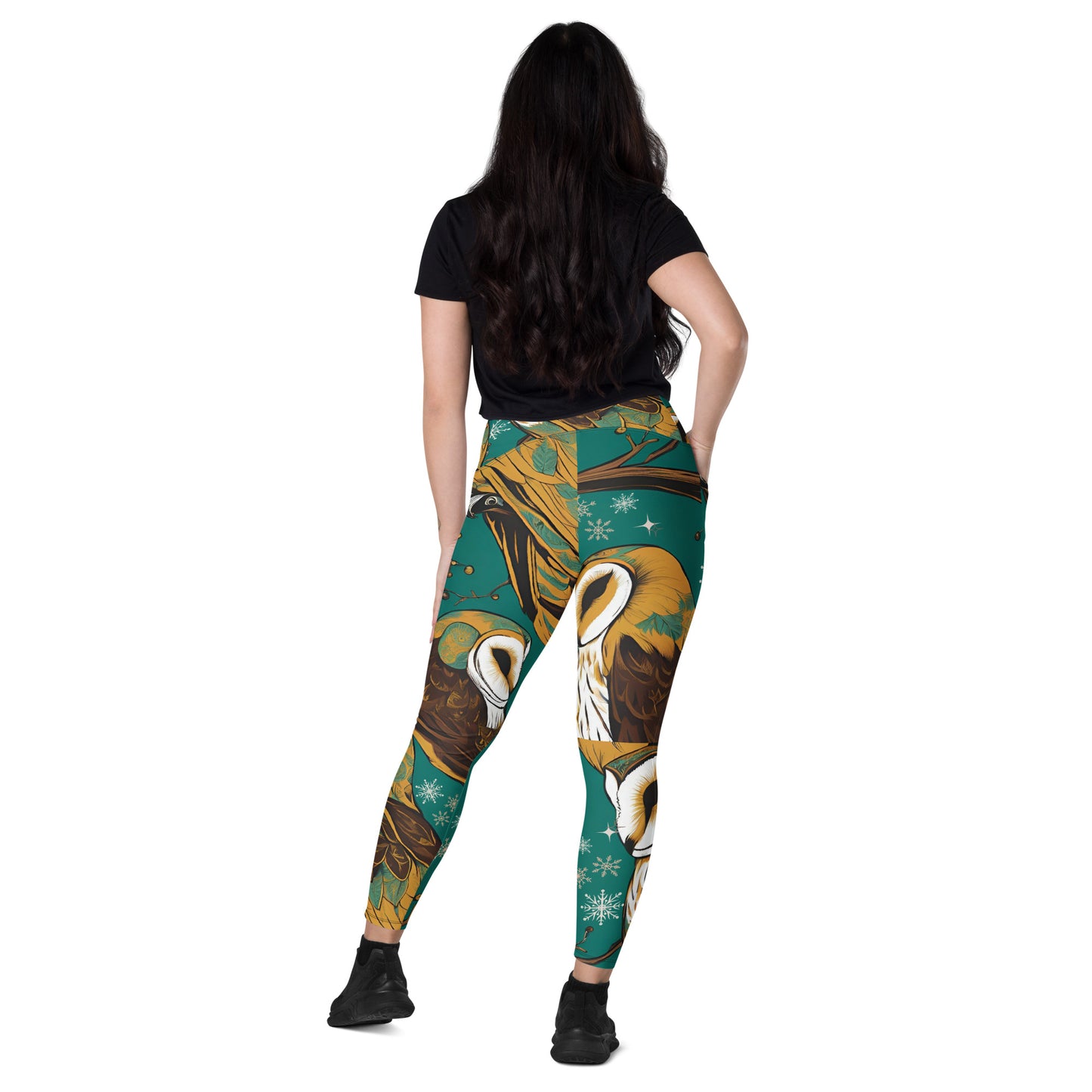 PGP Holiday Pocket Leggings - Frozen Serenade Print | Stylish & Functional