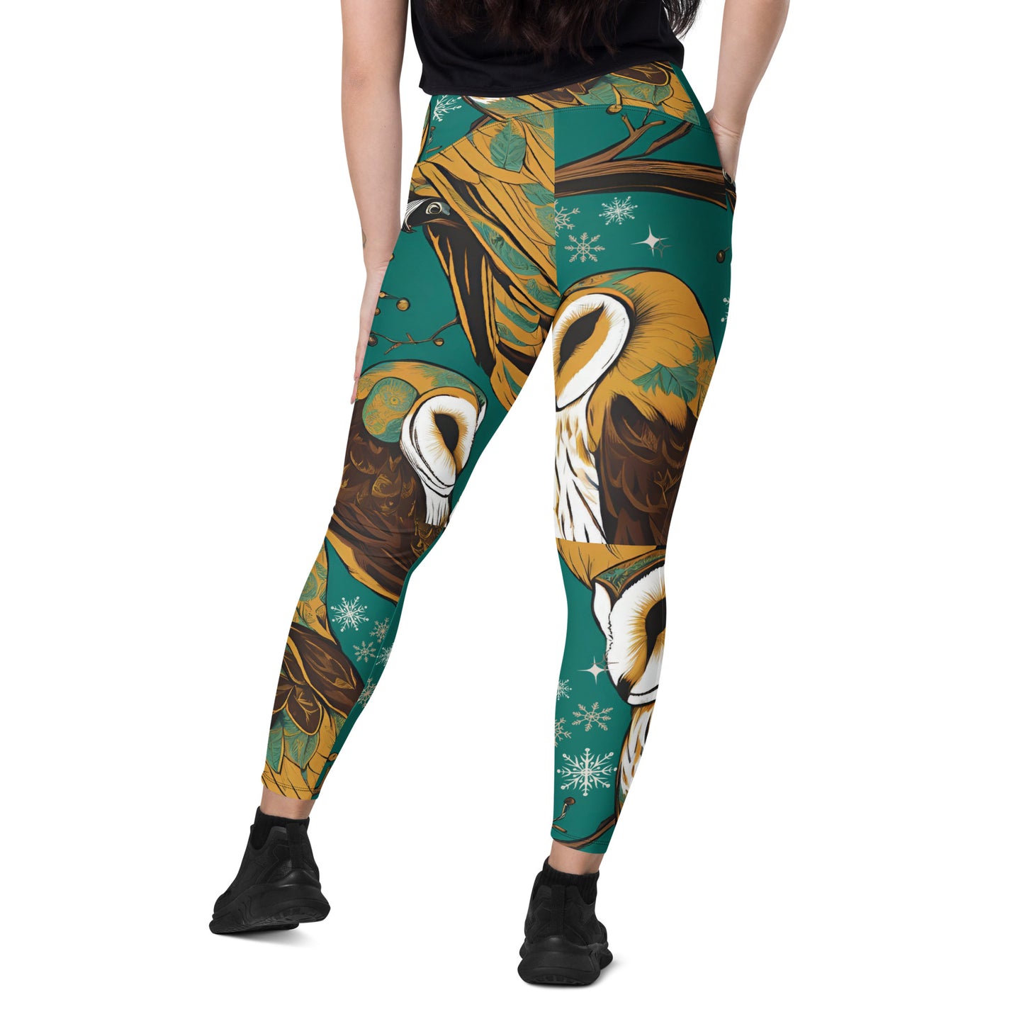 PGP Holiday Pocket Leggings - Frozen Serenade Print | Stylish & Functional