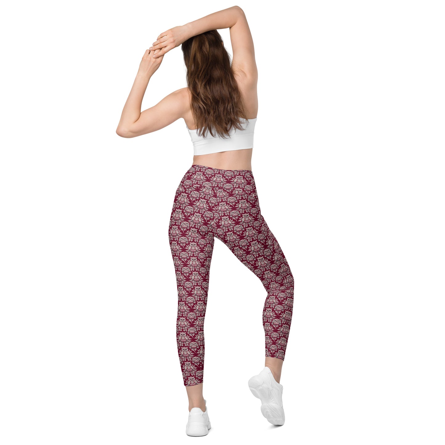 PGP Holiday Pocket Leggings - Whispers in the Snow Print | Stylish & Comfortable