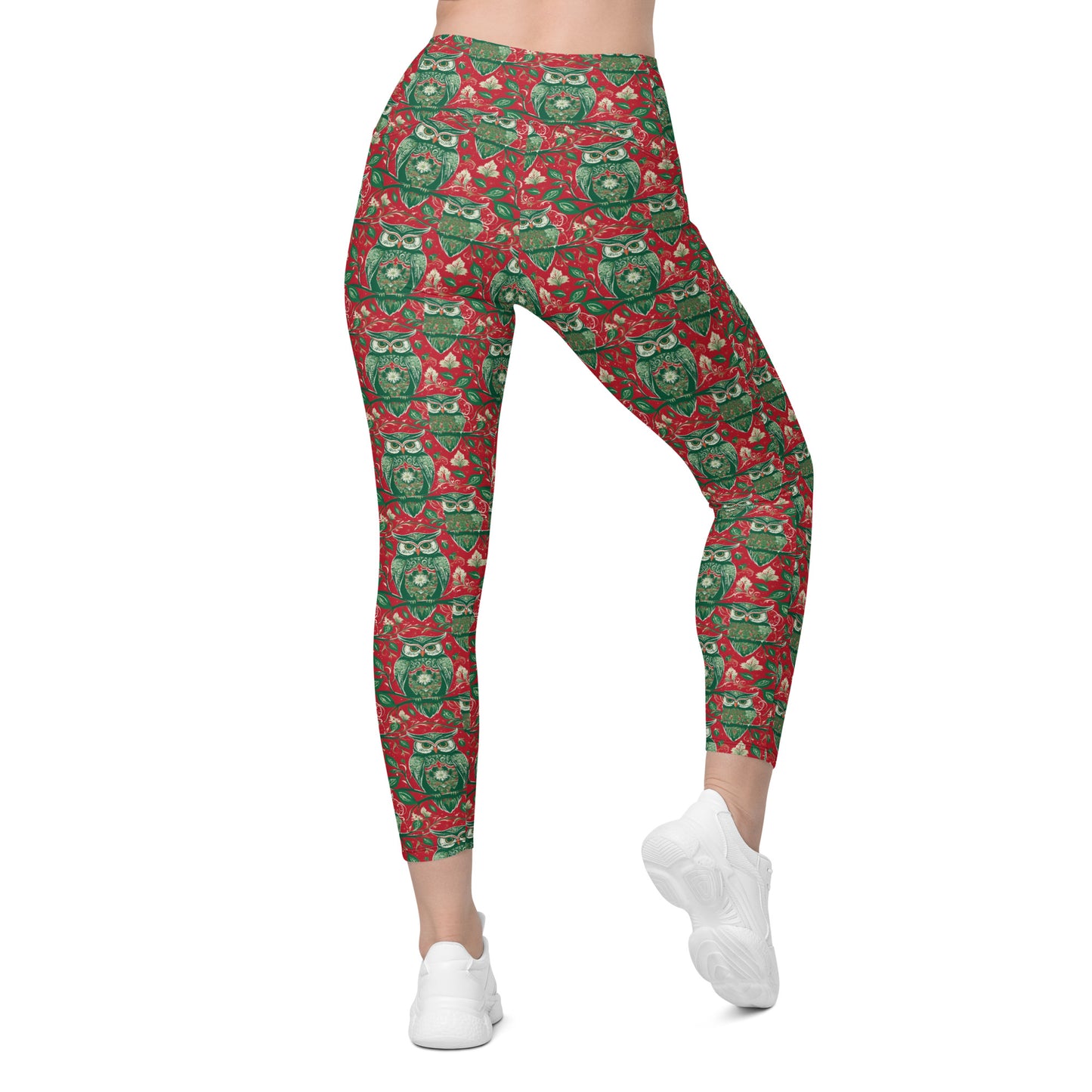 PGP Holiday Winterberry Pocket Leggings - High-Waisted Comfort & Support