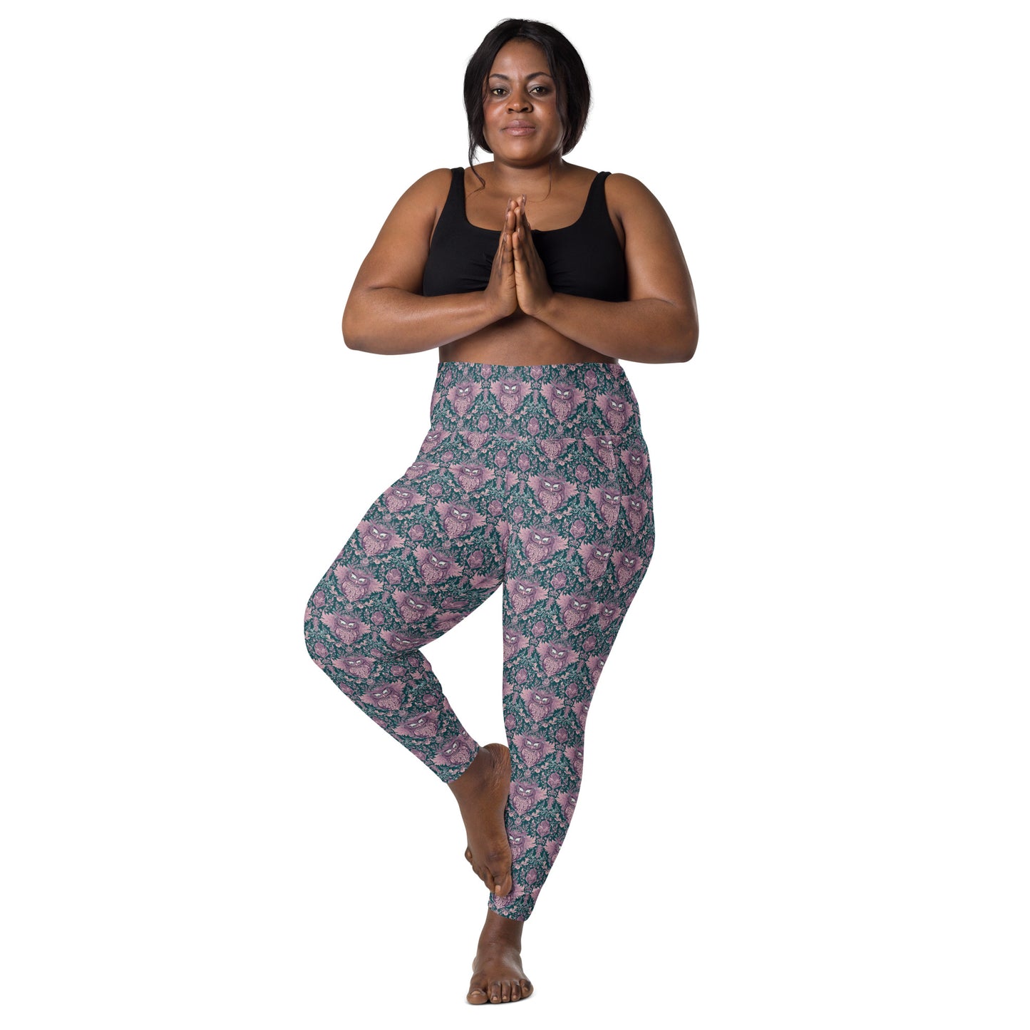 PGP Holiday Pocket Leggings - Echoes of Elegance Print | Stylish & Supportive
